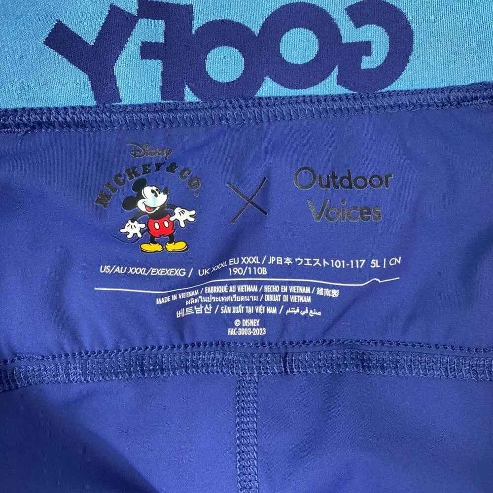 Disney x Outdoor Voices Womens XXXL Goofy Snacks Legging 3XL